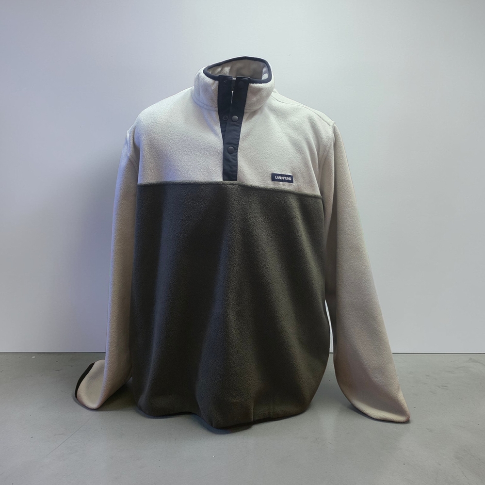 🧥 Land’s End Men’s 2X 1/4 Zip Fleece Pullover 🧥